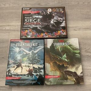 Dungeon & Dragons  W. O. T. C Starter Set Faerun Under Siege Essentials Kit
